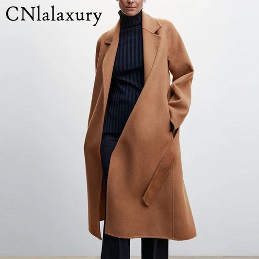 Classic Retro Loose Woolen Coats